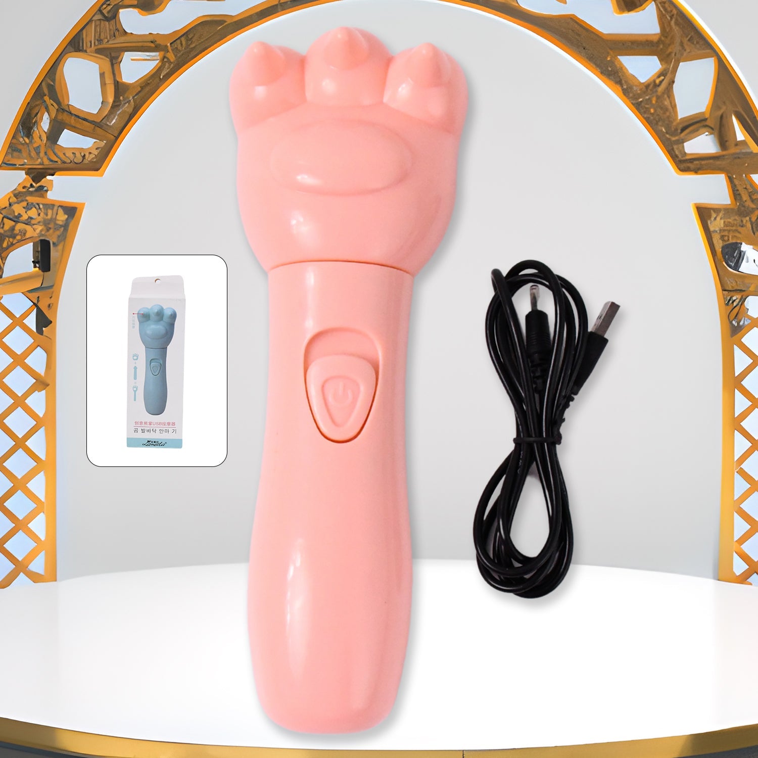 Bear Hand Massager For Khujli Relief - Soothing Comfort For Itchy Skin Wukusy