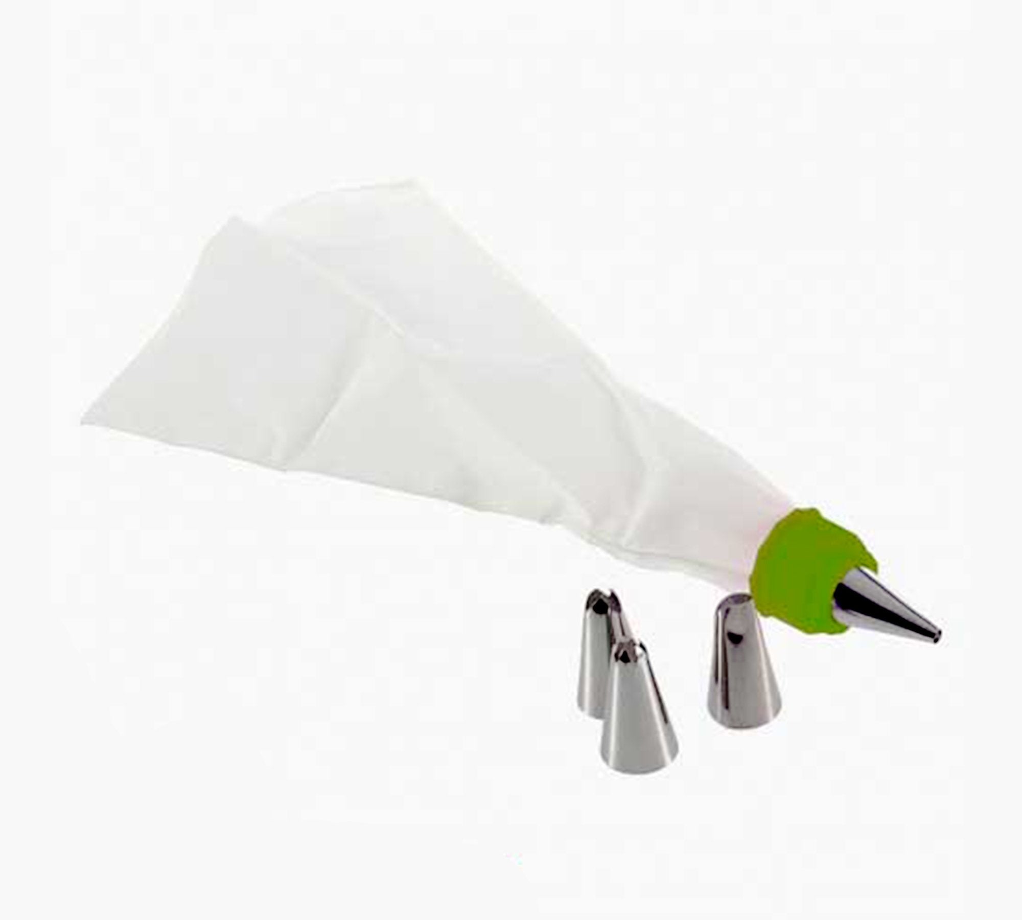 0805 Cake Decorating Nozzle With Piping Bag Stainless Steel Piping Cream Frosting Nozzles Wukusy