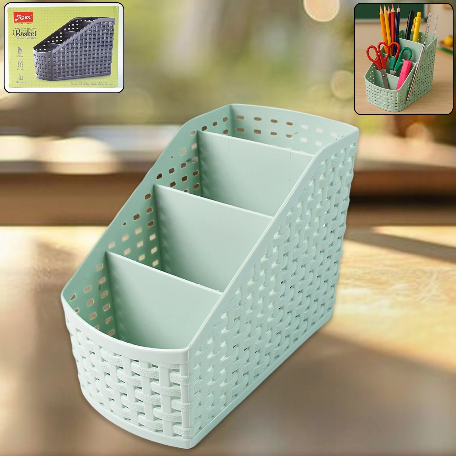 Apex Multi-purpose Storage Basket Organizer Wukusy