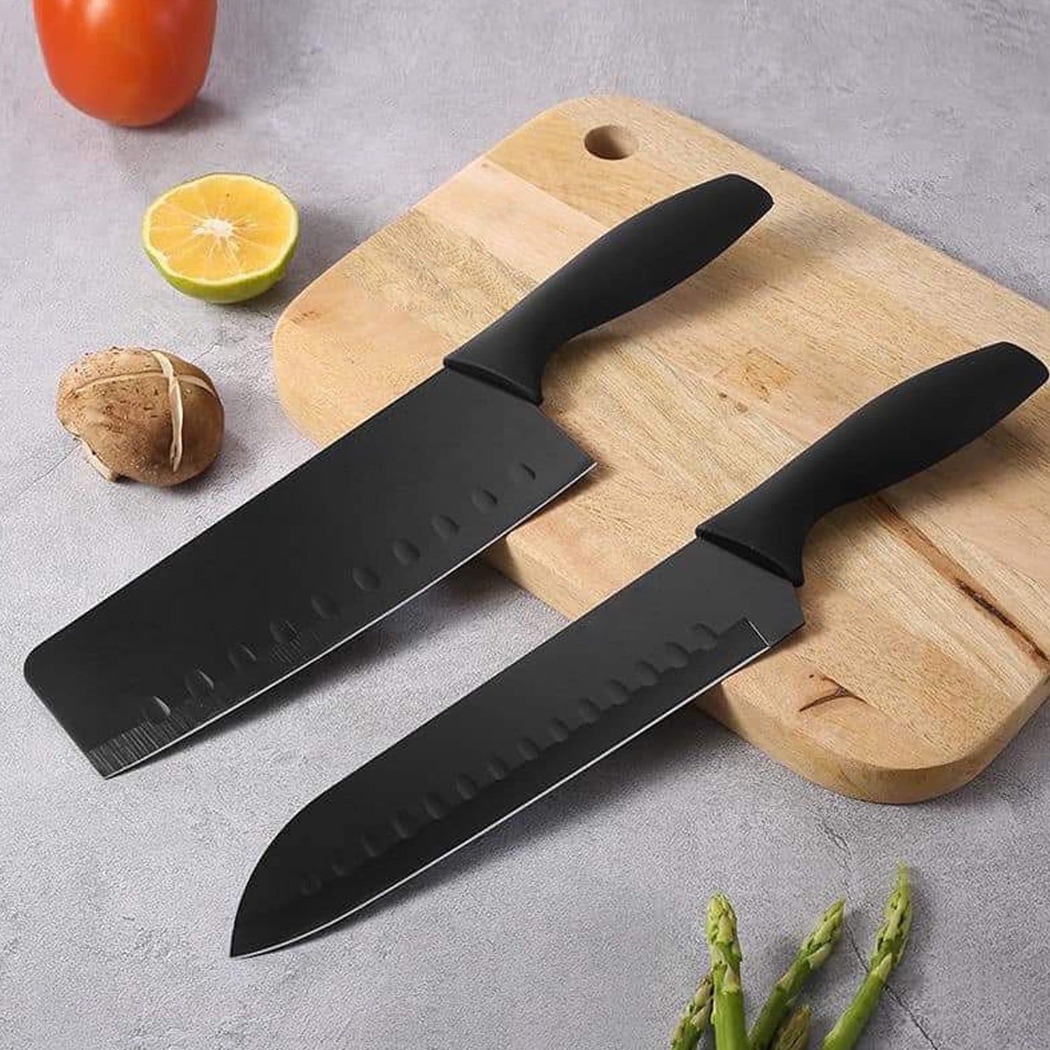 5910 5-piece Forged Kitchen Chef Cutlery Stainless Steel Knife Set Chopping Knife Chef Knife Utility Knife Butcher Knife (5pc) Wukusy
