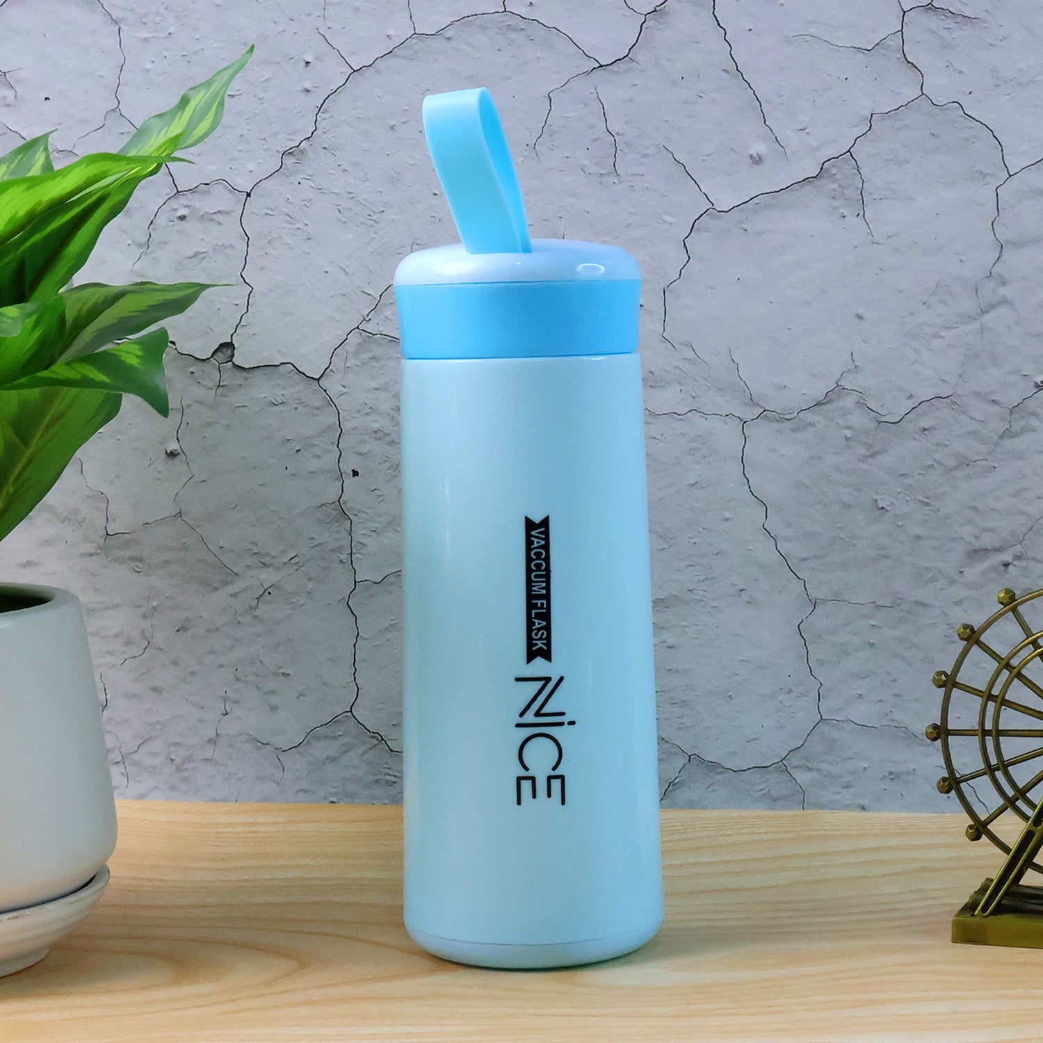 Water Bottle 400ml Leak Proof Glass Water Bottle With Daily Water Intake For Gym And Children Nice Bottle (1 Pc) Wukusy
