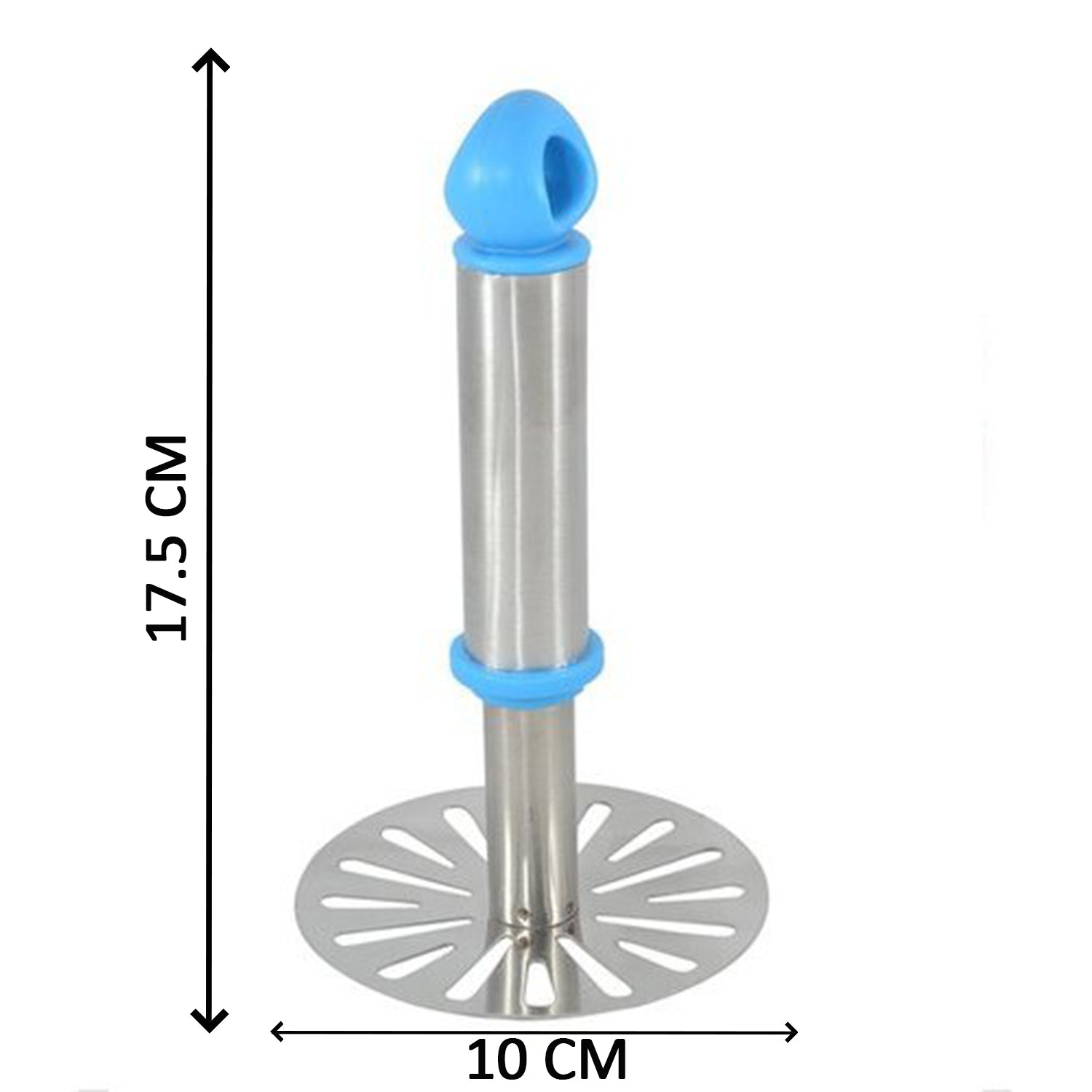0586a Stainless Steel Potato Masher Paubhaji Masher Wukusy