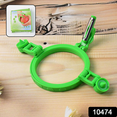 Adjustable Apple Peeler Cutter With Holder Ring Wukusy