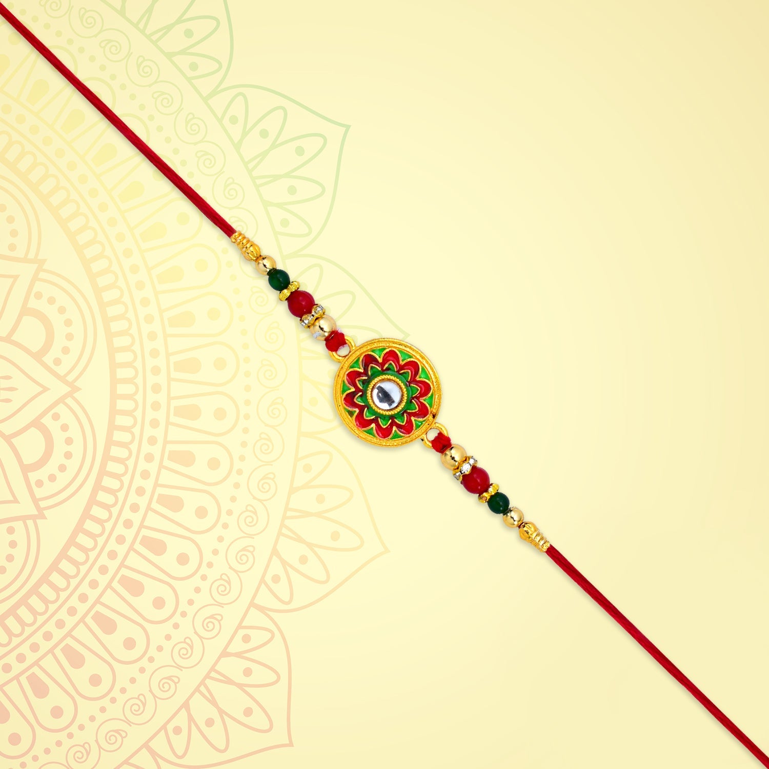 Color Full Flower Rakhi Wukusy