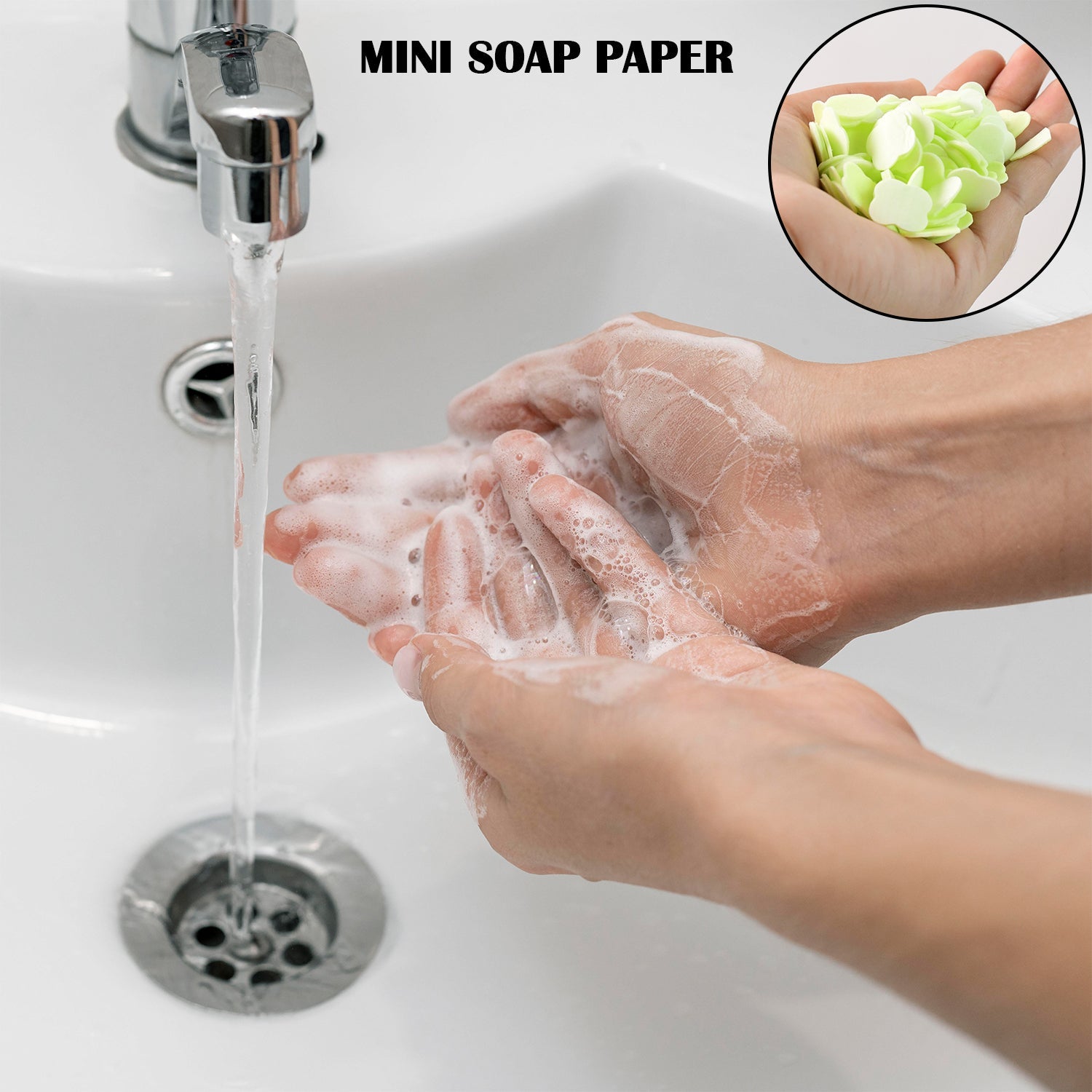 Instant Hand Paper Soap (1 Pc) Wukusy