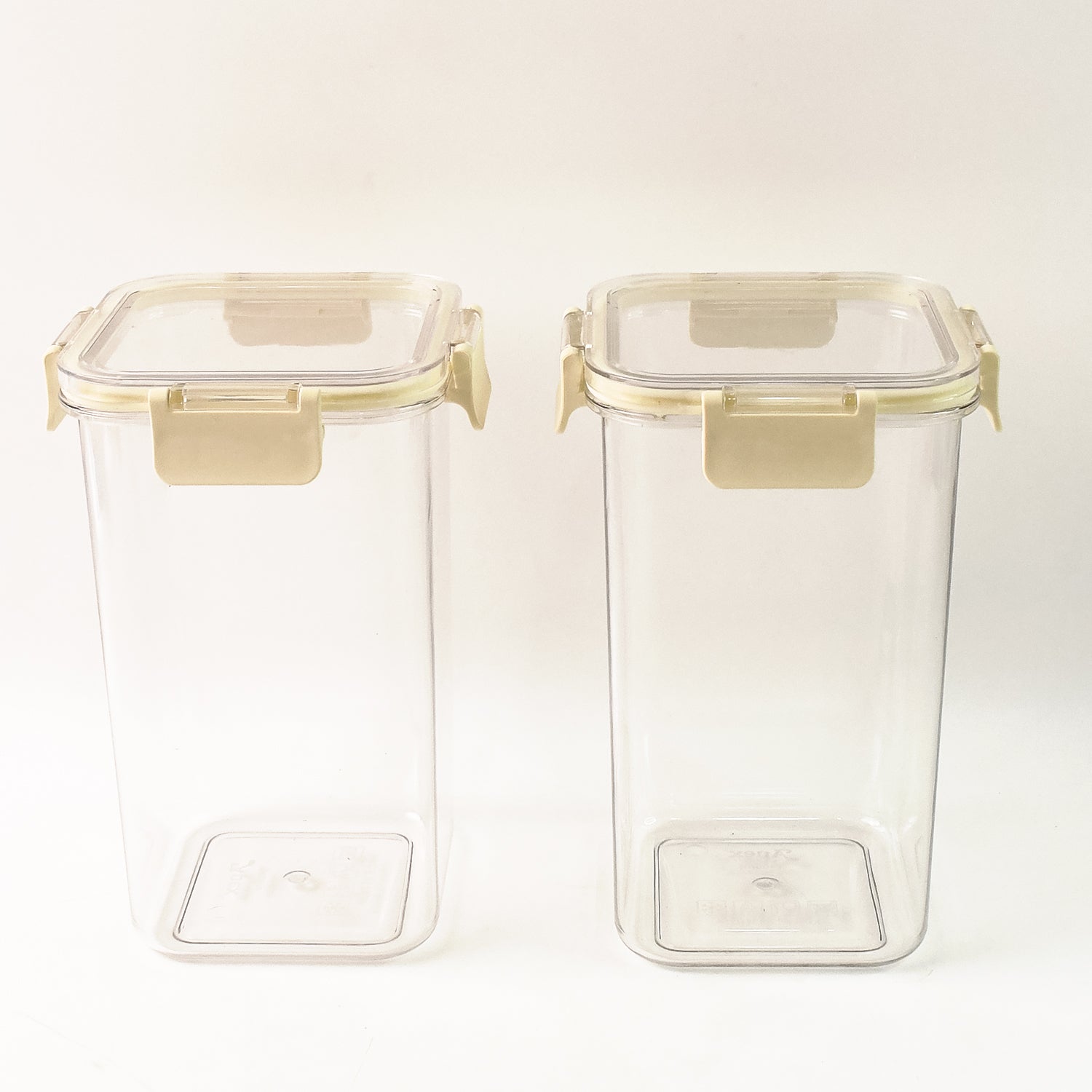 Apex Press N Lock Airtight Kitchen Storage Container Set (2pc1400ml) Approx Wukusy
