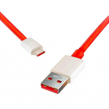 6036 Unique Type C Dash Charging Usb Data Cable  Fast Charging Cable  Data Transfer Cable For C Type Mobile Use 1 Meter ( Red ) Wukusy