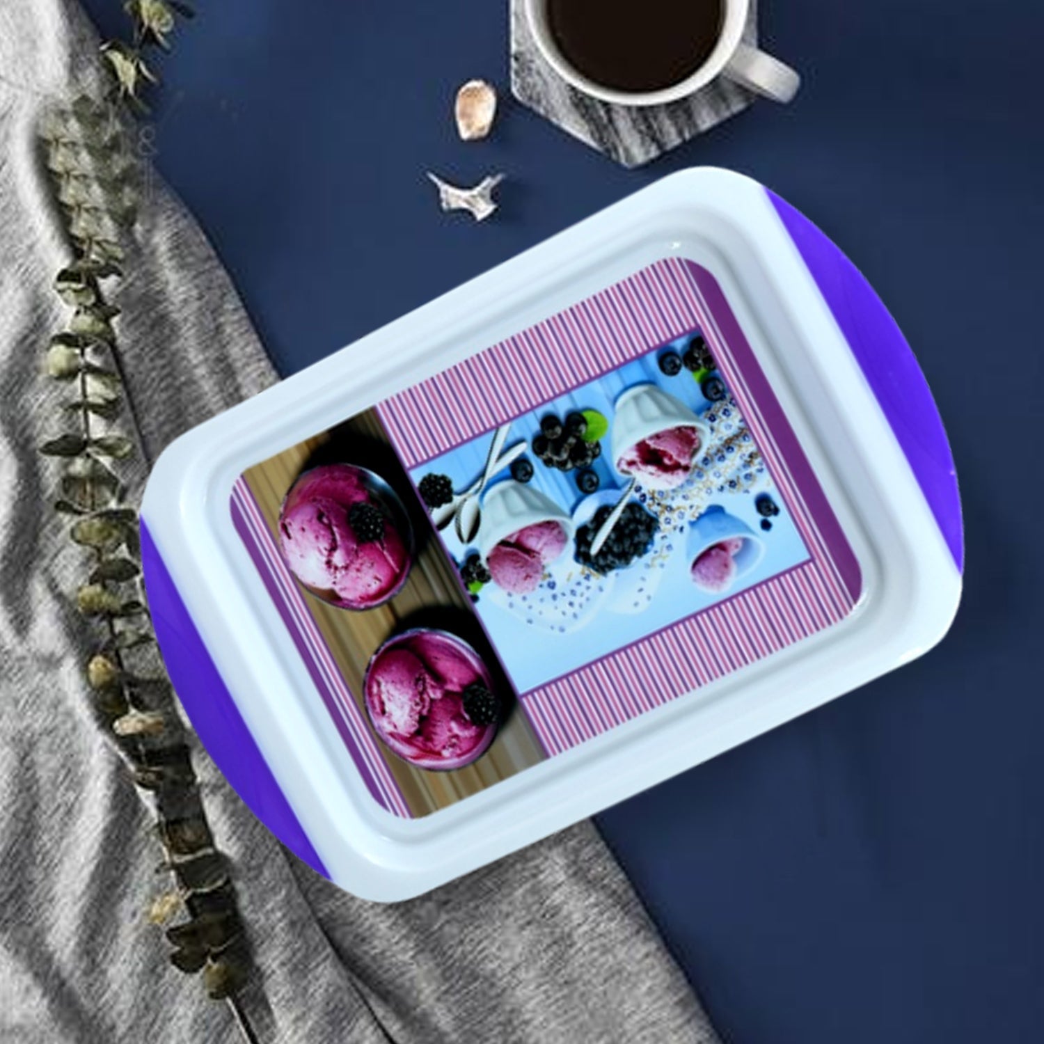 3774 Medium Plastic Tray For Kitchen And General Purpose Wukusy