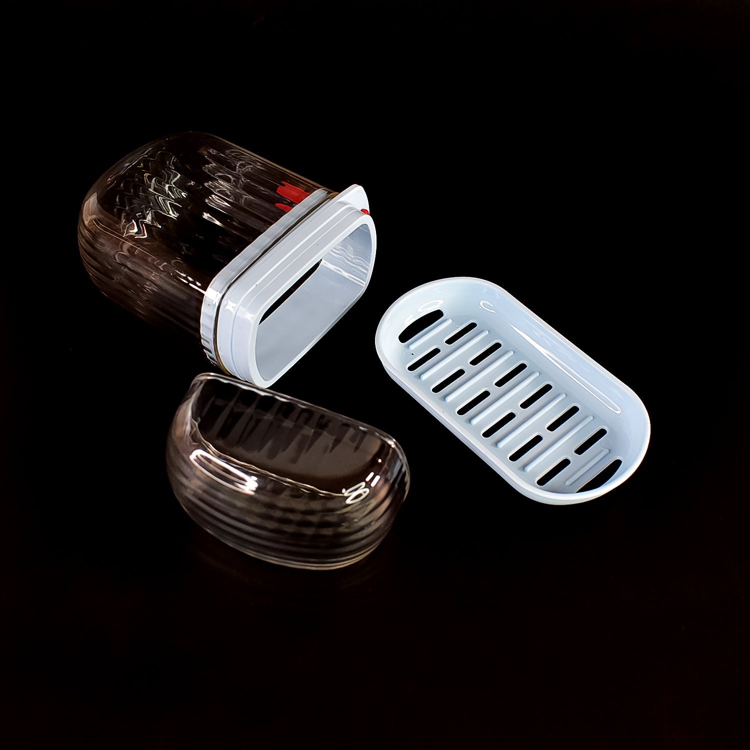 Apex Unbreakable Travel Soap Case With Secure Lock (1 Pc) Wukusy