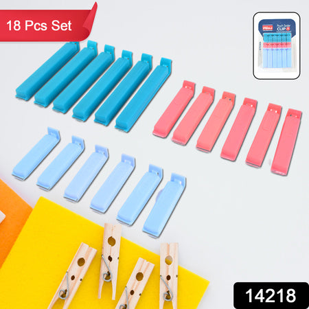Ritu 18-piece Plastic Pouch Sealer Clip Set Wukusy
