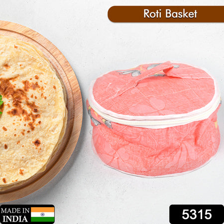 5315 Hot Chapatti Box  Roti Cotton Cloth Casserole  Basket  Washable  Roti Rumals With Multi Color Wukusy