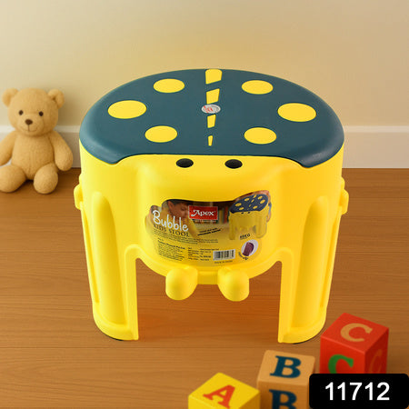 Apex Bubble Kids Stool  Durable Plastic Step Stool For Kids  (1 Pc) Wukusy