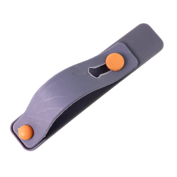 Dark Grey Phone Loop Finger Holder Phone Grip Straps Silicone Phone Finger Strap (1 Pc) Wukusy