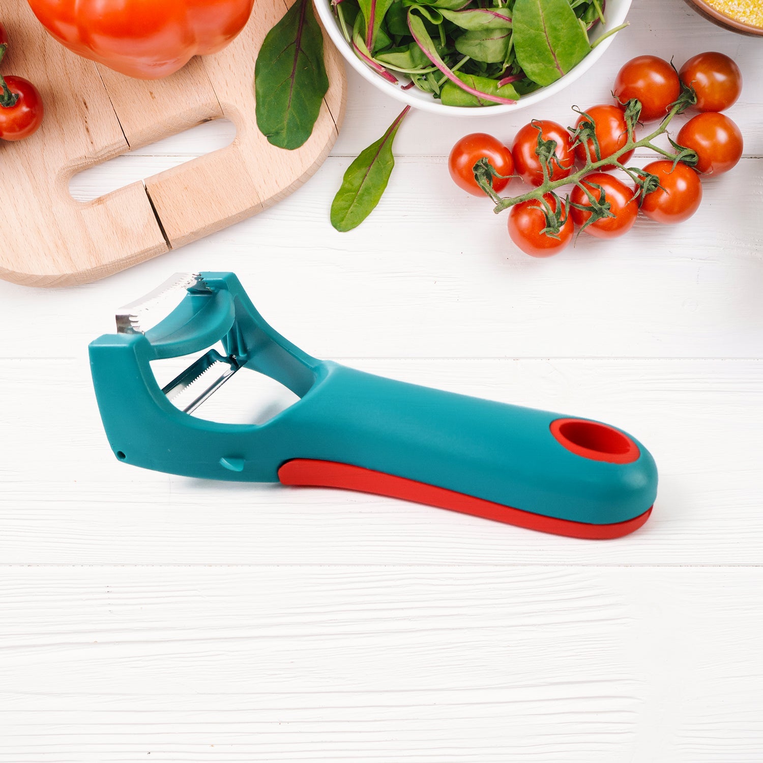 4-in-1 Multi-functional Vegetable  Fruit Peeler (1 Pc) Wukusy