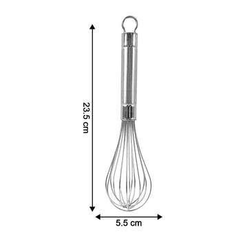 Apex Stainless Steel Small Hand Whisk (1 Pc)
