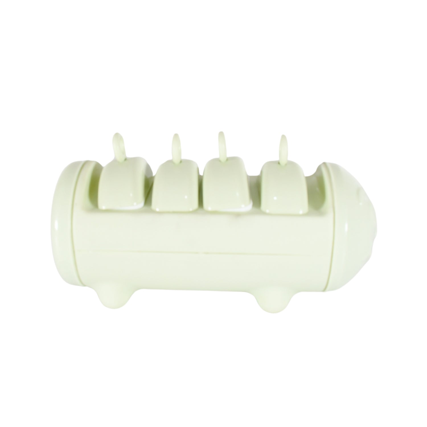 5596 Cartoon Shape Mold Ice Candy Popsicle Mold Ice Plastic Ice Candy Maker Kulfi Maker Molds Set With 4 Cups (1 Pc  Multicolor) Wukusy