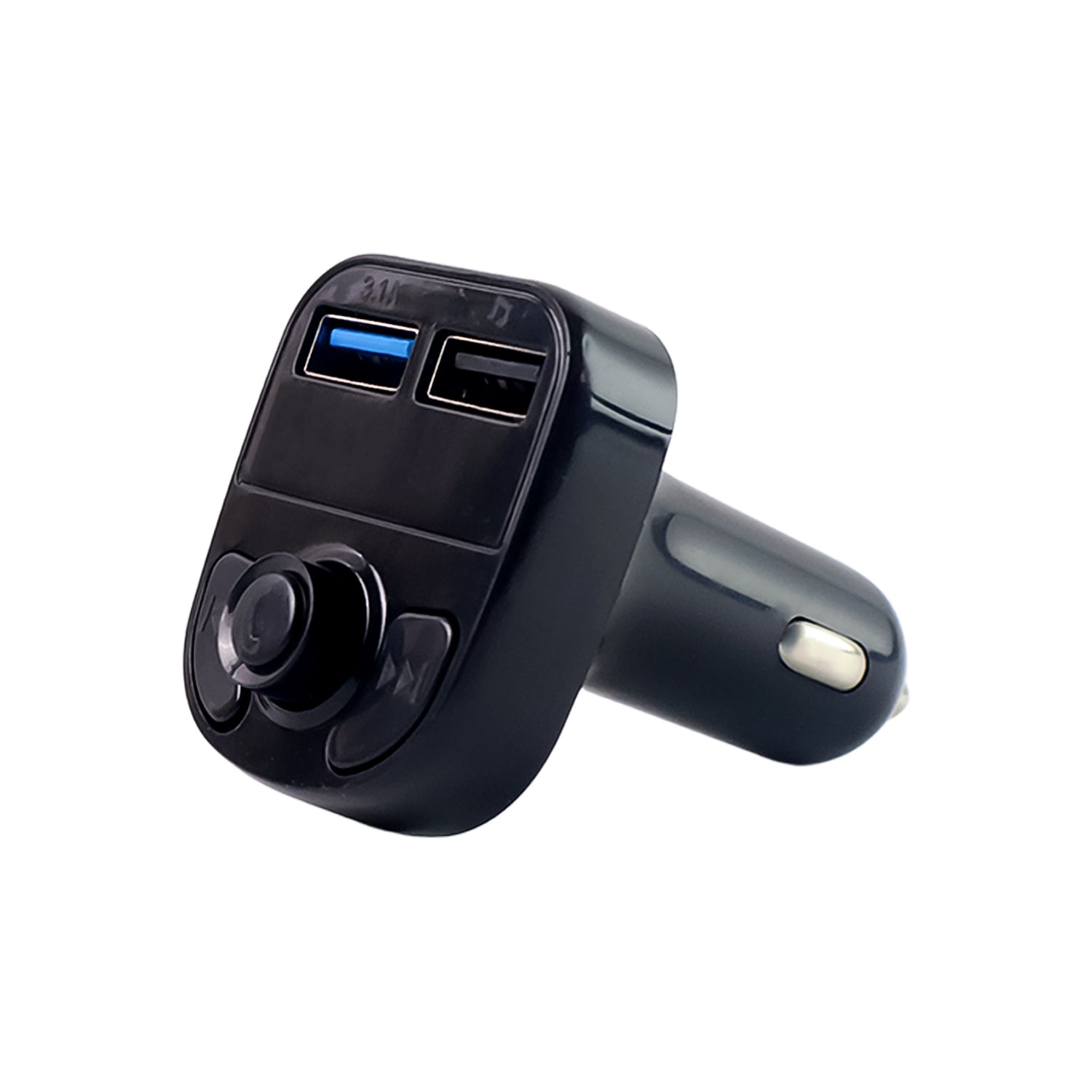 8533 Car-x8 Bluetooth Fm Transmitter Kit For Hands-free Call Receiver  Music Player  Call Receiver  Fast Mobile Charger Ports For All Smartphoneswith 3.1a Quick Charge Dual Usb Car Charger Wukusy
