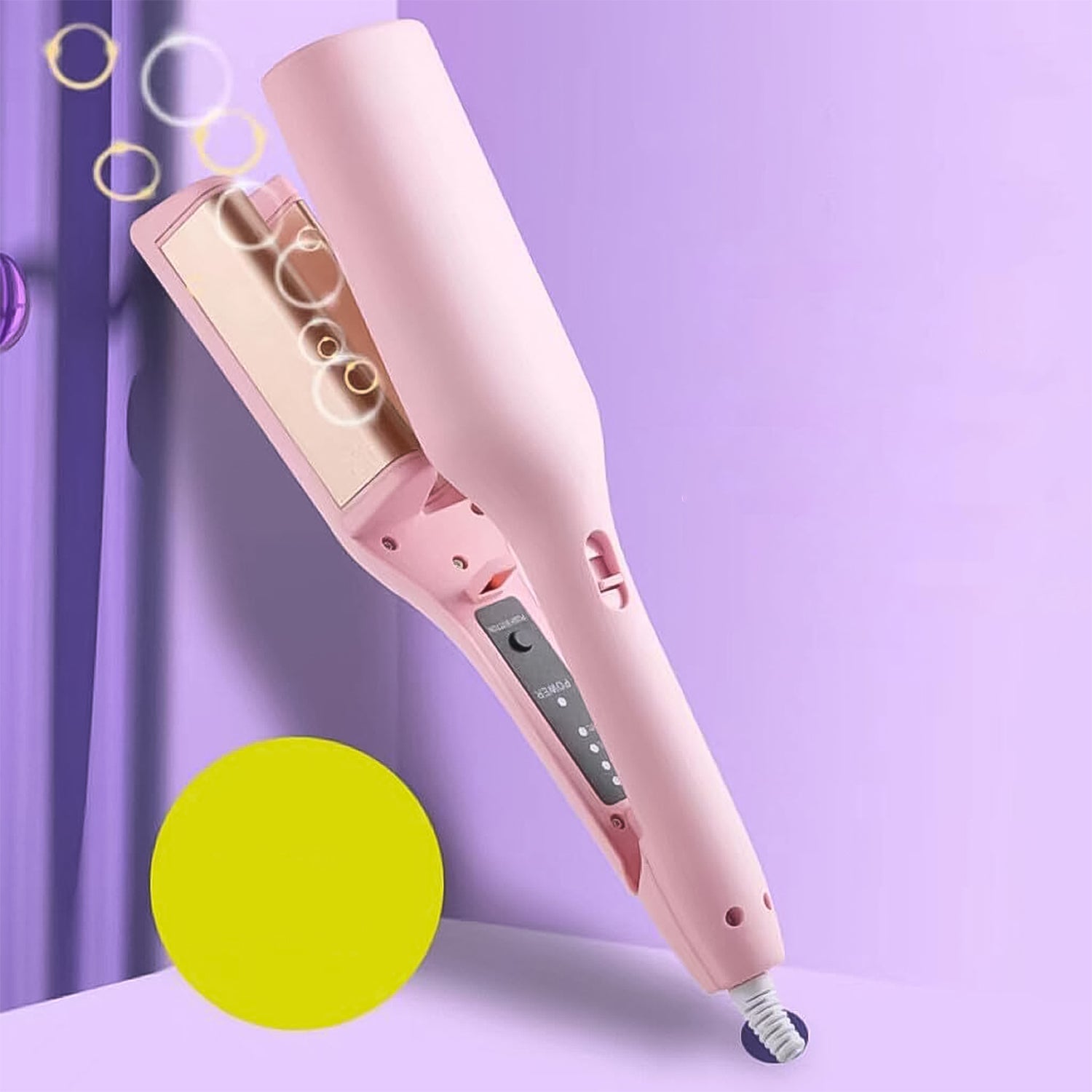 Multi Function Curler Wave Iron Curling Iron With Adjustable Temperature (1 Pc) Wukusy