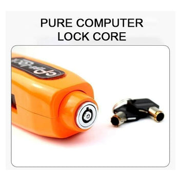 1657 Heavy Duty Bike Brake Lock - Locking System By Holding Handle Bar With Brake Lever