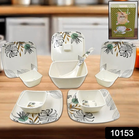 Divine Lunch Tableware Dinner Set (11 Pcs Set) Wukusy