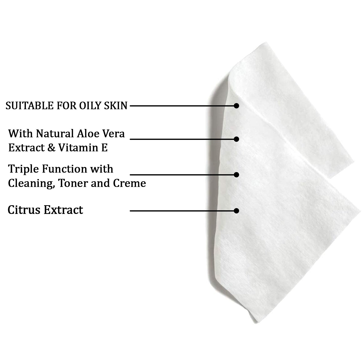 Refreshing Wet Wipes For Face  Facial Cleansing  Refreshing  Skin Hydration Soothing For Skin  Ph Balance  Alcohol Free  Nourishing With Fruit Extract  25 Wipes Wukusy