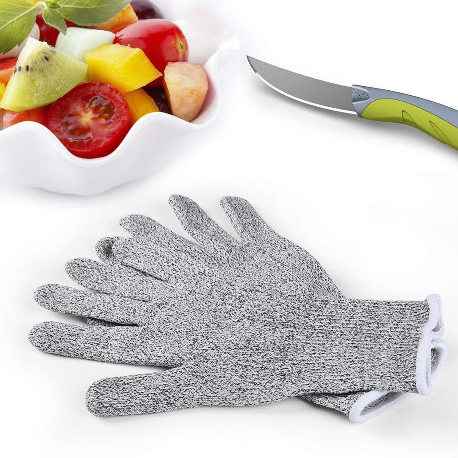 0677 Anti Cutting Resistant Hand Safety Cut-proof Protection Gloves  (Multicolour) Wukusy