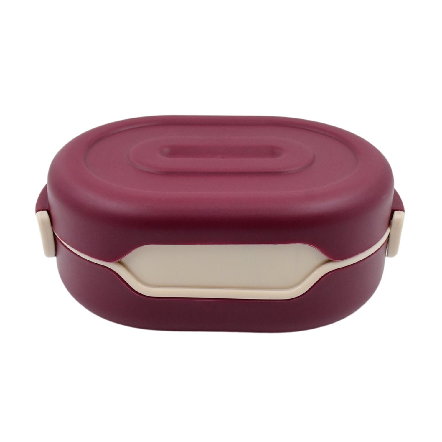 Airtight Food Grade Tiffin Box With 2 In 1 Spoon And 2 Compartment Wukusy