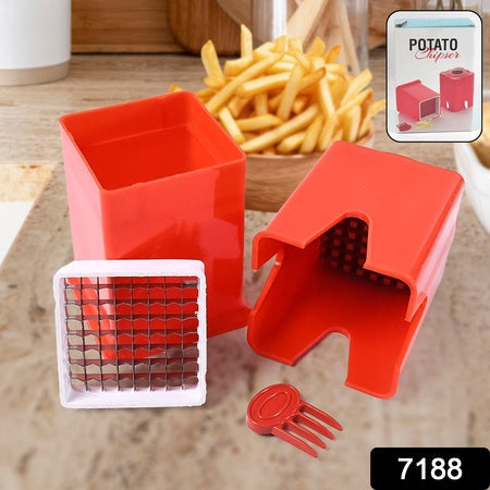 French Fries Potato Chips Strip Cutting Cutter Machine (1 Pc) Wukusy
