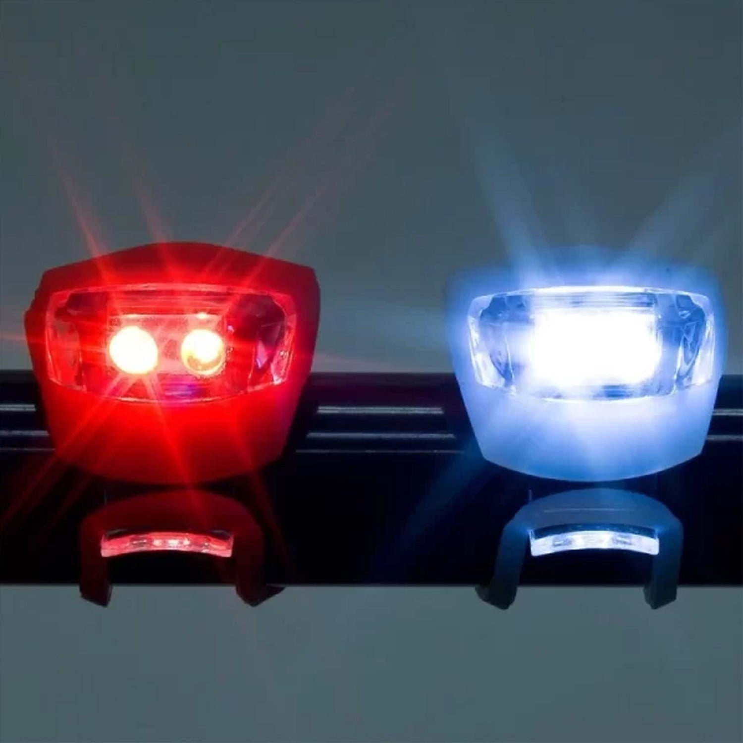 Silicone Led Bike Light Set (2 Pcs Set) Wukusy