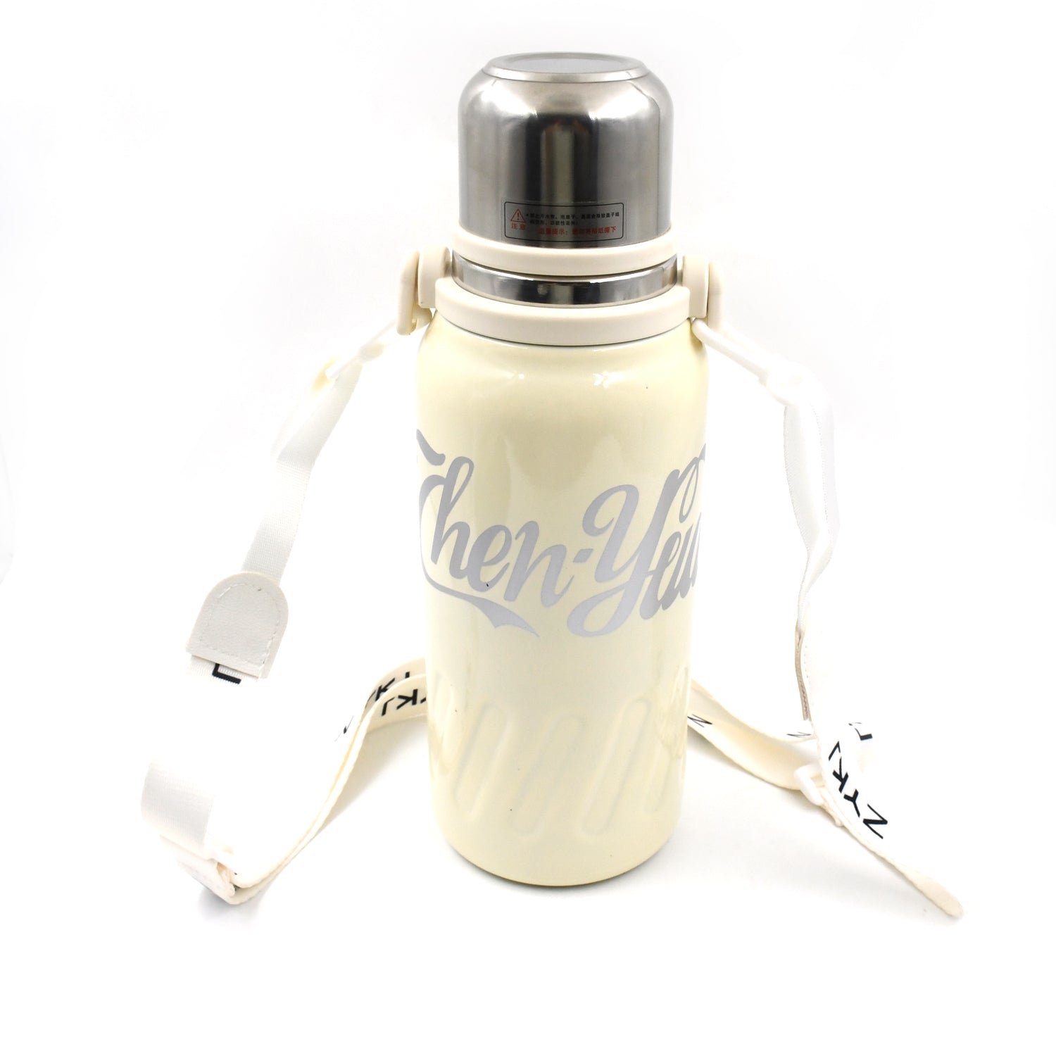 Stainless Steel Vacuum Insulated Water Bottle  Leak Proof Flask For Tea Coffee  Reusable Water Bottle With Hanging Strap  Bottle For Hot  Cold Drinks Wide Mouth Water Flask (900  1200 Ml) Wukusy