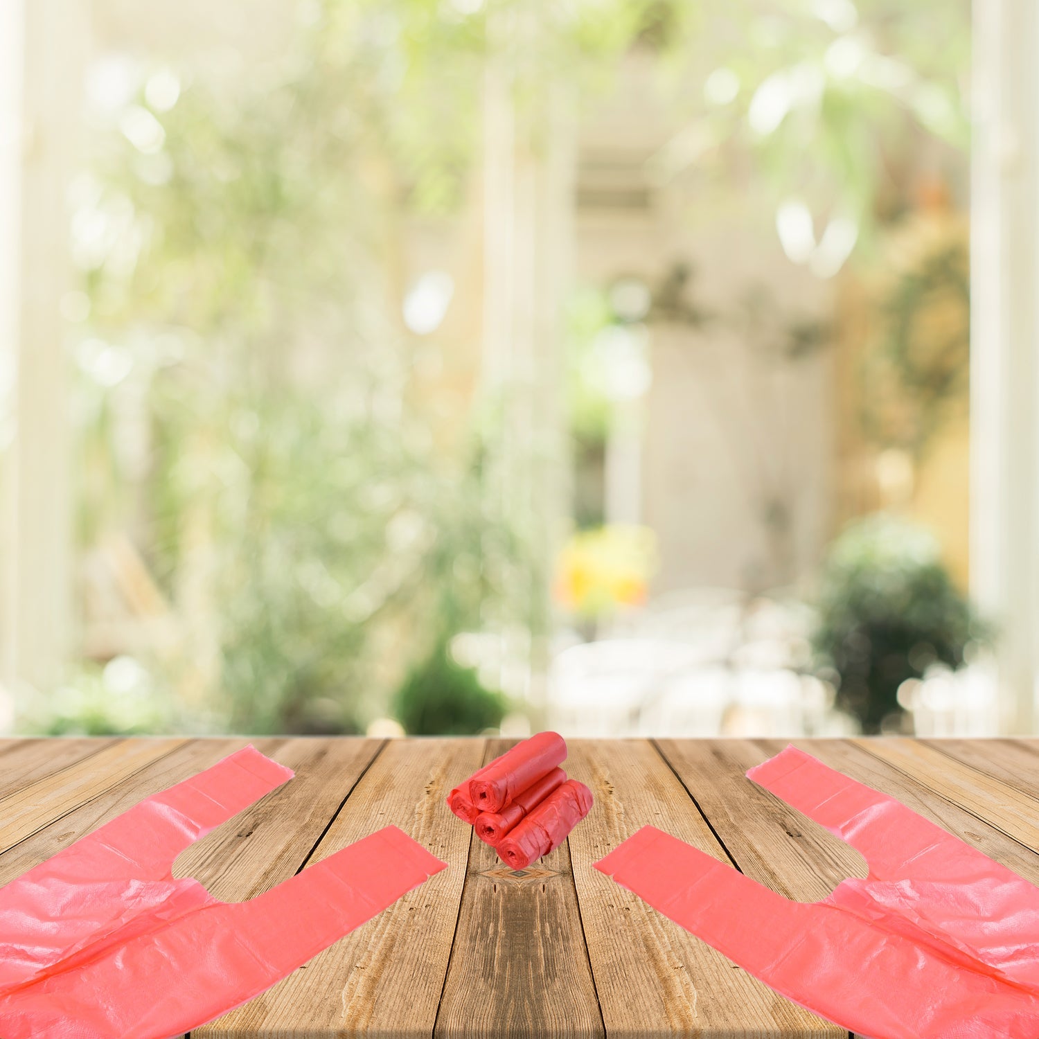 Heavy Duty Garbage Bags 45 X 40 Cm - (5 Pc) Wukusy