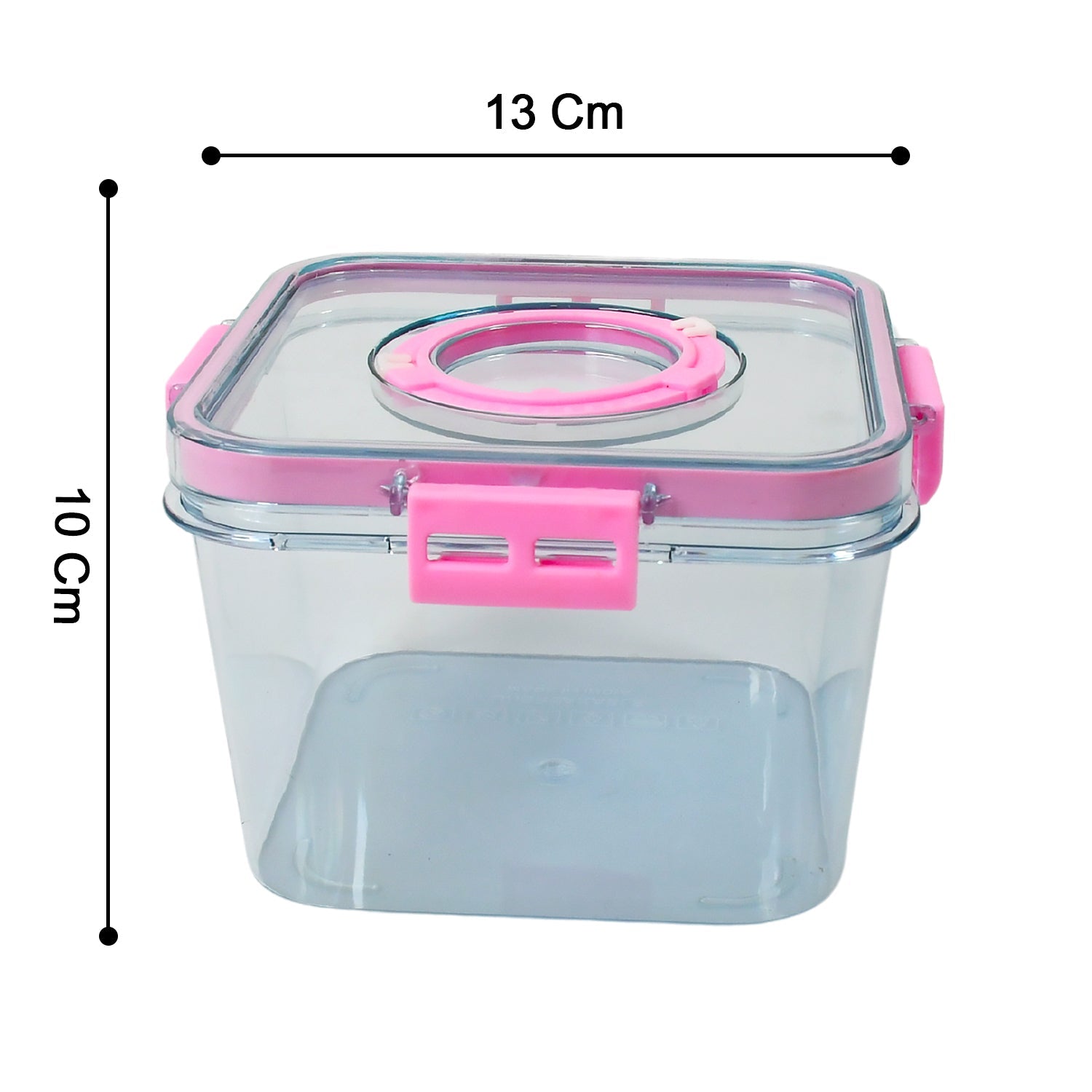 8262 High Quality Plastic Food Storage Container Clear Washable Refrigerator Food Box Food Container Fruit Box Container With Lid (1400 Ml) Wukusy