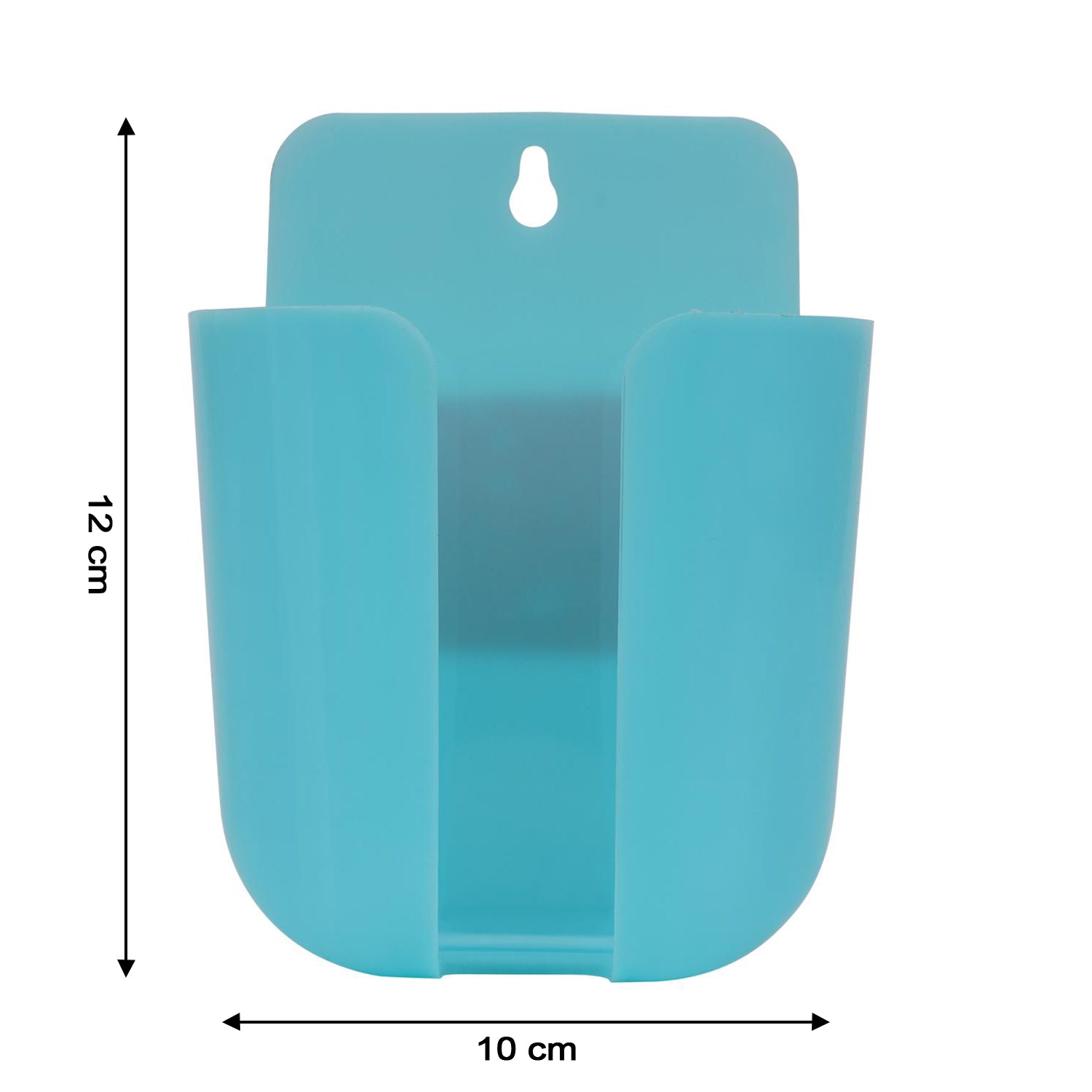 6124 Wall Mounted Storage Box Remote Storage Organizer Case (Multicolour) Wukusy