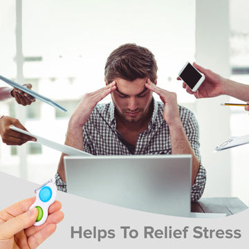 4850 Simple Dimple Fidget Toy Mini Keychain Wukusy