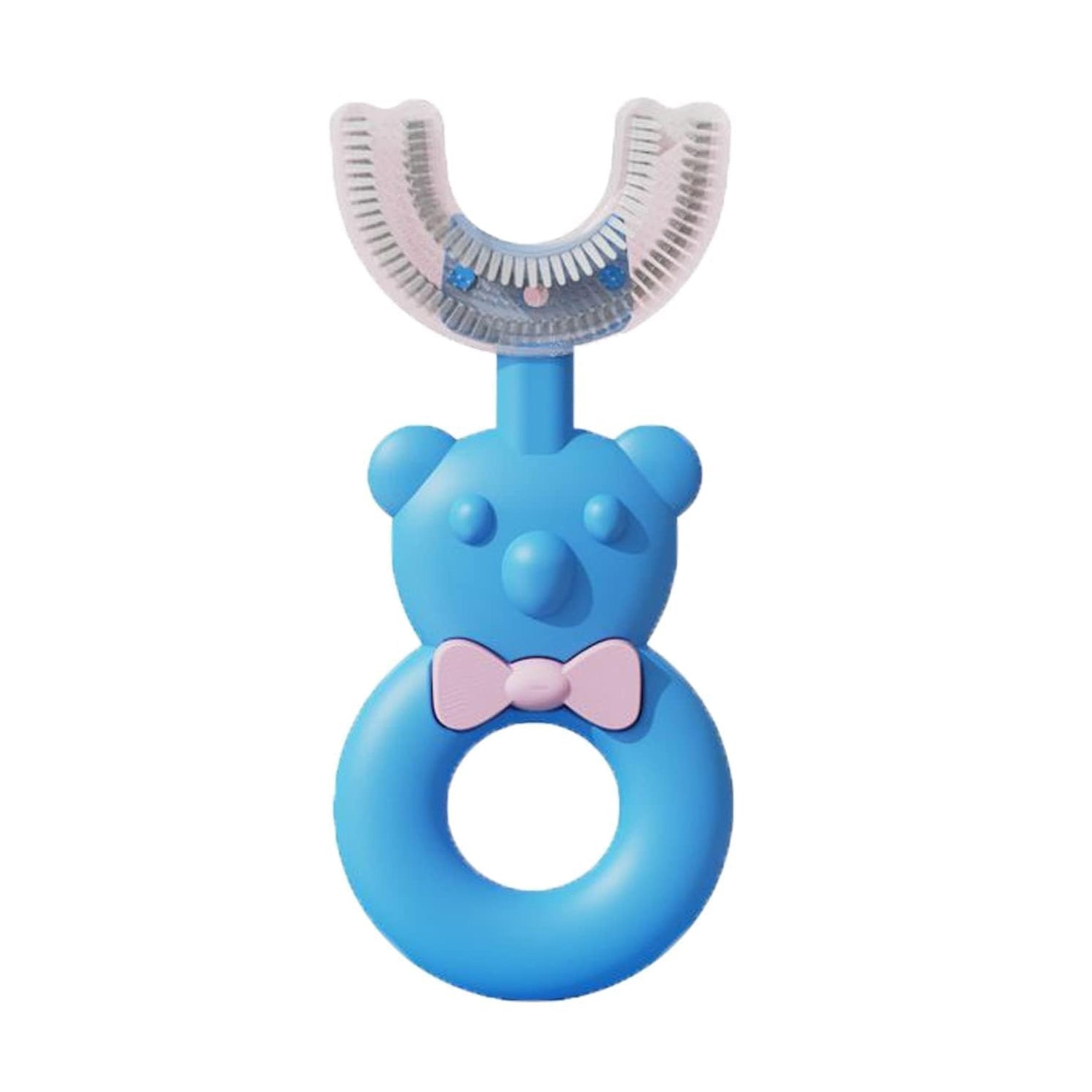 Baby Bear U-shaped Toothbrush Silicone Brush Head (1 Pc) Wukusy