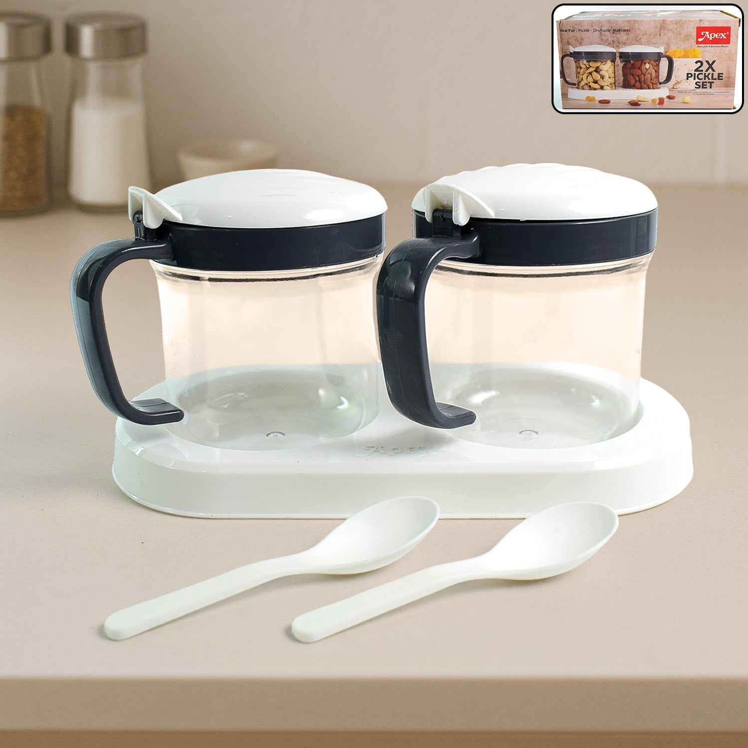 Apex Container Pickle (2 Pc) Wukusy