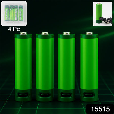 Rechargeable Usb Lithium-ion Batteries (4 Pc) Wukusy