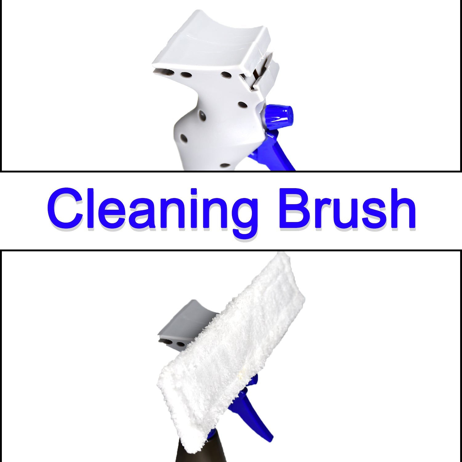 4946 Plastic Easy Glass Cleaner 3 In 1 Spray Type Cleaning Brush Pack Of 1 Wukusy