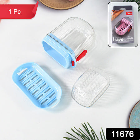 Apex Unbreakable Travel Soap Case With Secure Lock (1 Pc) Wukusy