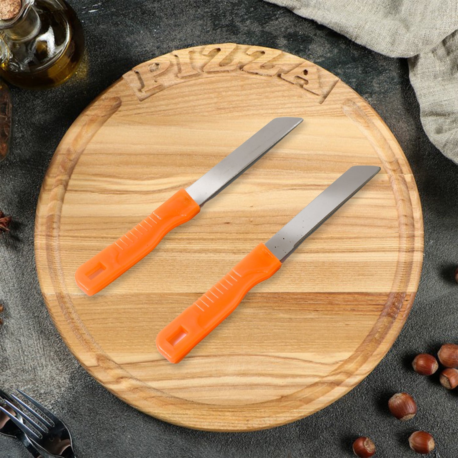 8217 3in1 Multipurpose Stainless Steel Classic Kitchen Knife Set Of 3 For Fruits And Vegetable Chopping  Cutting  Peeling Kitchen Knife  Vegetable Peeler  Plain Knife Wukusy