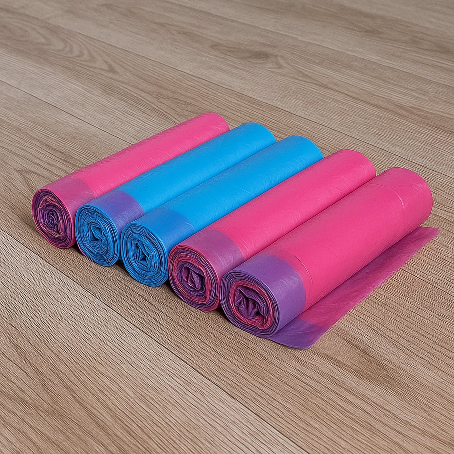 Biodegradable Garbage Bag Rolls 45x50 Cm (5 Pc) Wukusy