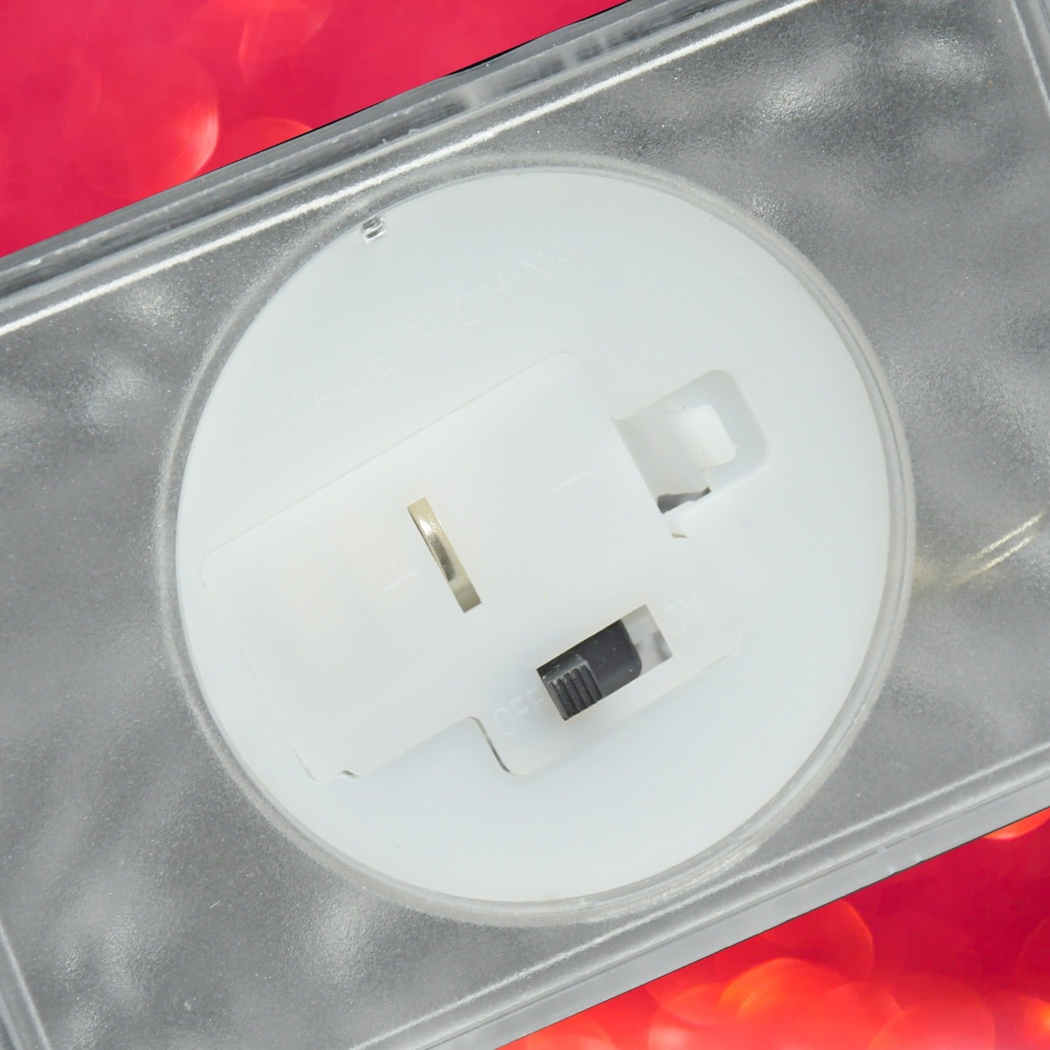 8444 Plastic Iceberg Night Light Mountain Lights Flameless Modern Clear Led Flameless Party Candles Led Lamp Home Decoration Mini Atmosphere Light Bedroom Decor Desktop Ornament Children Gift (Moq - 12 Pc) Wukusy