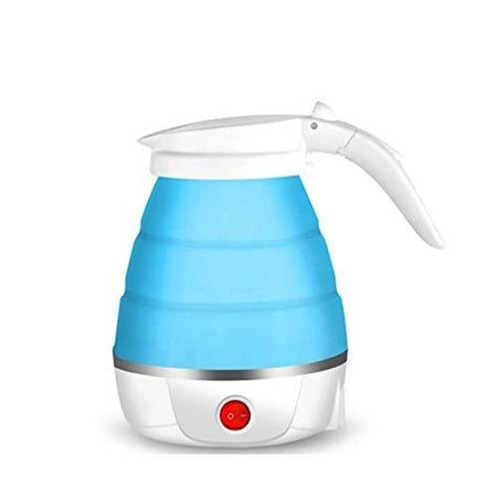 2137 Silicone Foldable Collapsible Electric Water Kettle Camping  Boiler Wukusy