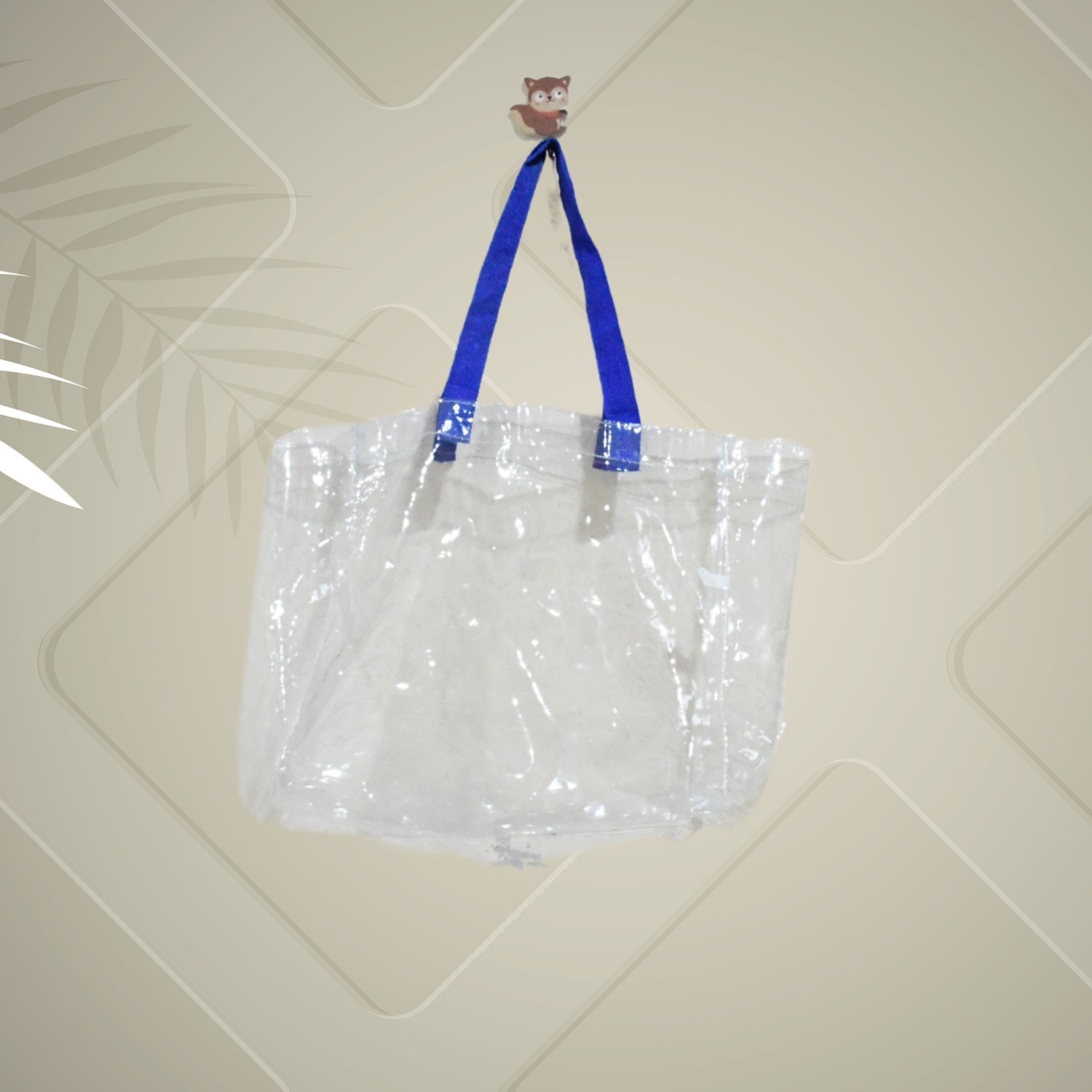 Multifunction Transparent Bag With Handle Bag (453014 Cm  1 Pc) Wukusy