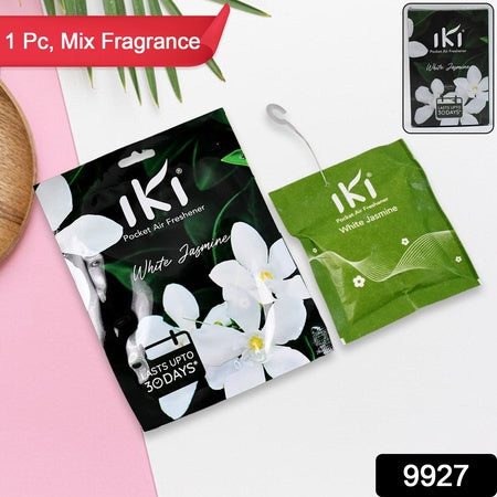 Pocket Air Freshener Mix Flevar  Fragrance (1 Pc  10 Gm) Wukusy