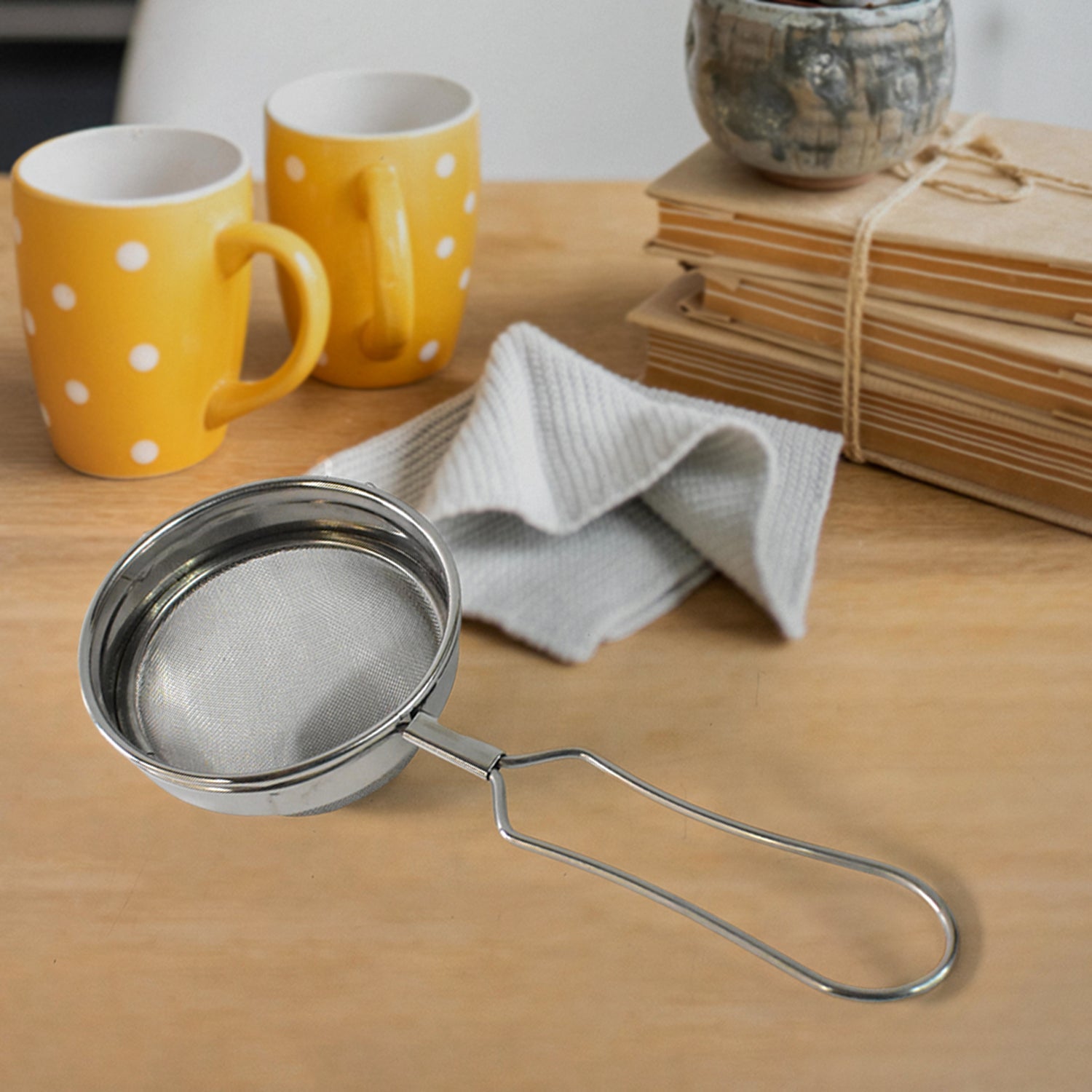 Apex Morning Stainless Steel Tea And Coffee Strainer Wukusy