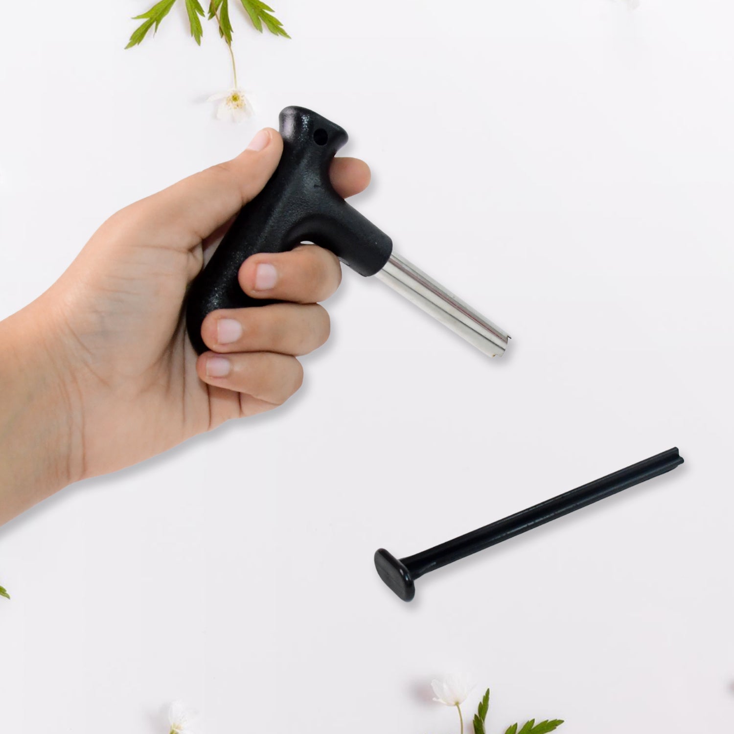 Supermom Coconut Opener Tool With Ergonomic Handle (1 Pc) Wukusy