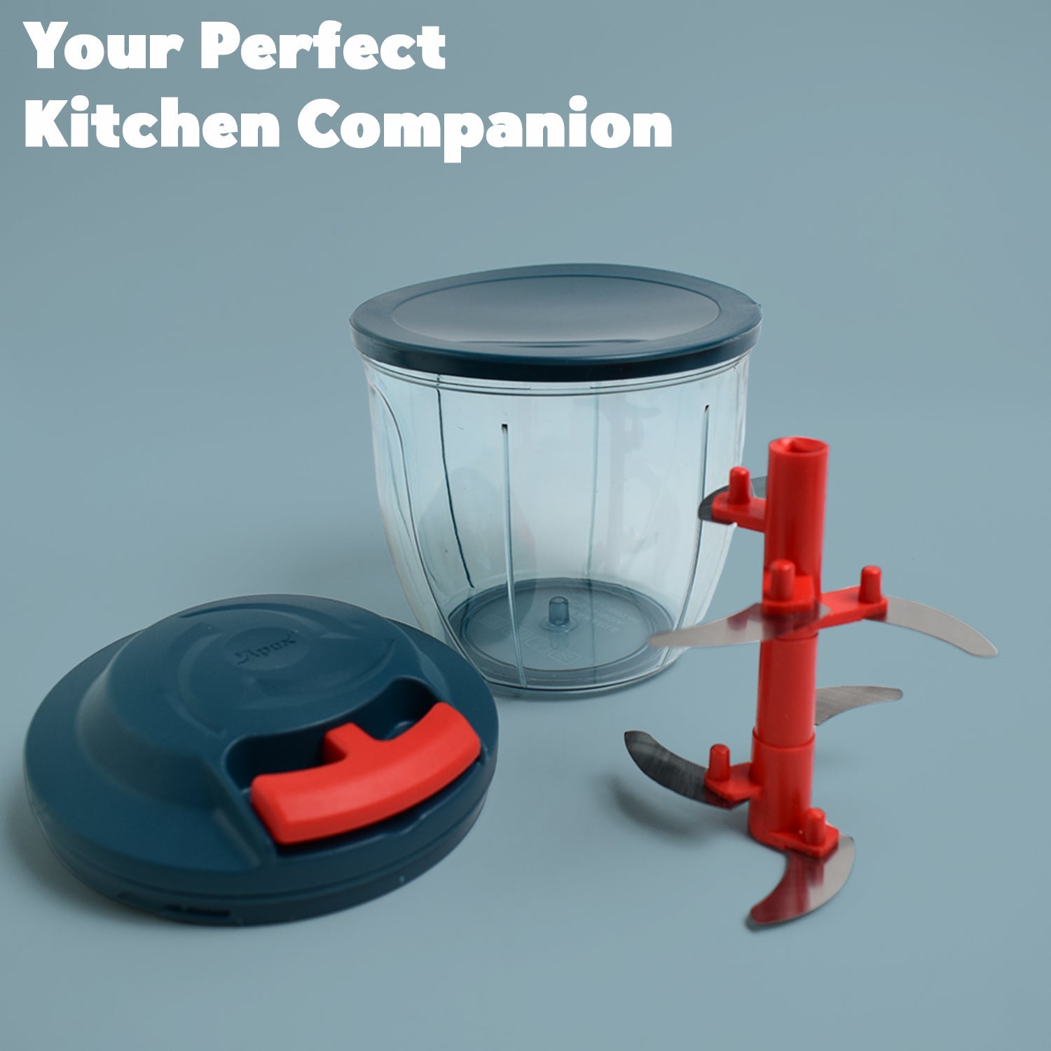 Apex Speed-x Hand-powered Vegetable Chopper (1000 Ml) Wukusy