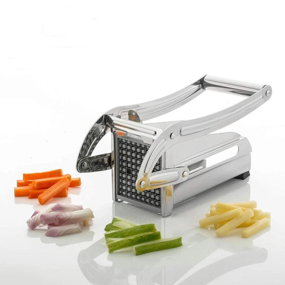 0083a French Fries Potato Chips Strip Cutter Machine With Blade Wukusy