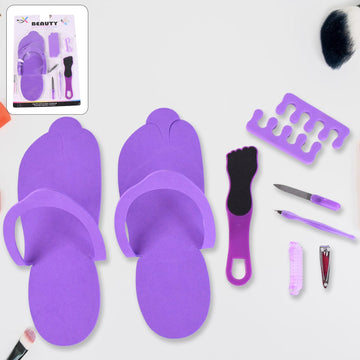 Personal Foot Care Tool Kit Pedicure Accessories Kit (9 Pcs Set) Wukusy